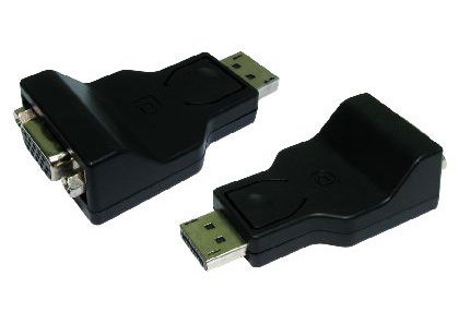 Cables Direct DisplayPort-VGA Black
